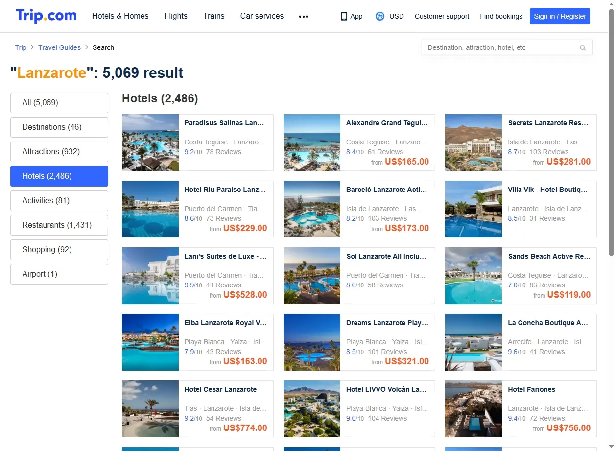 Offerte Hotel Lanzarote