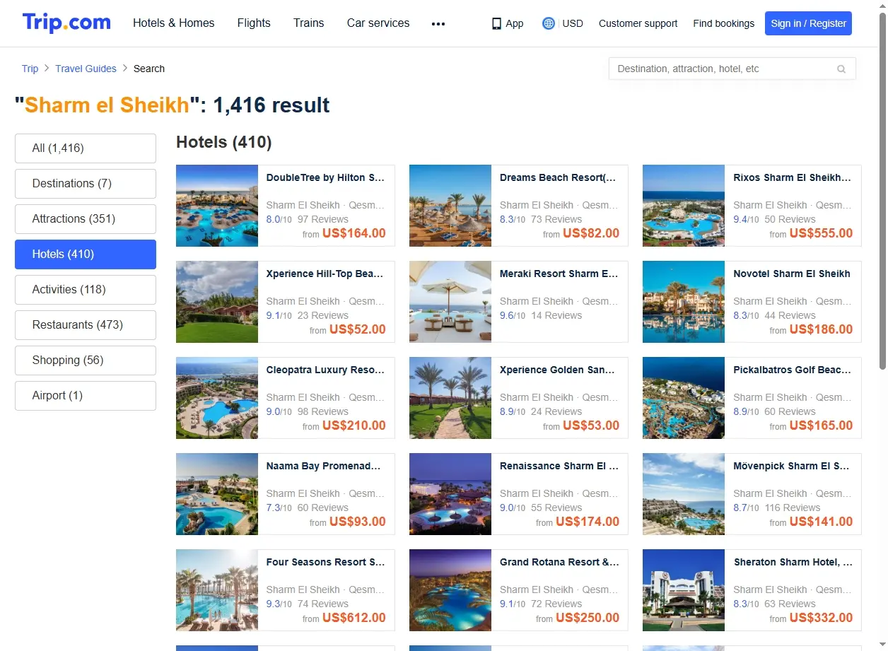 Offerte Hotel Sharm el Sheikh