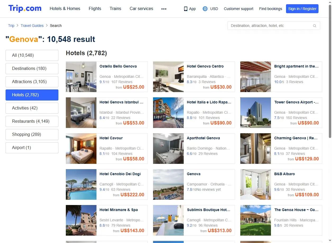 Genova Hotel Deals