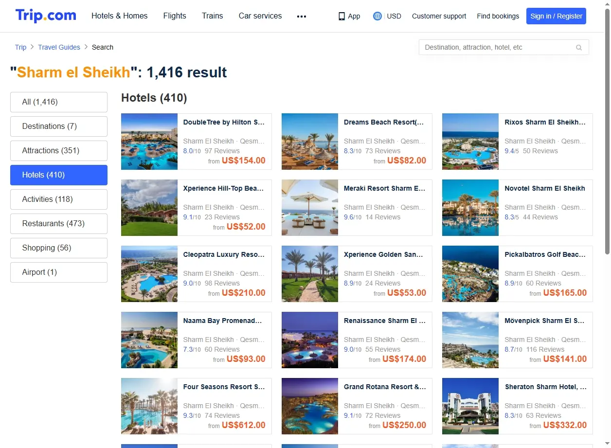 Offerte Hotel a Sharm El Sheikh