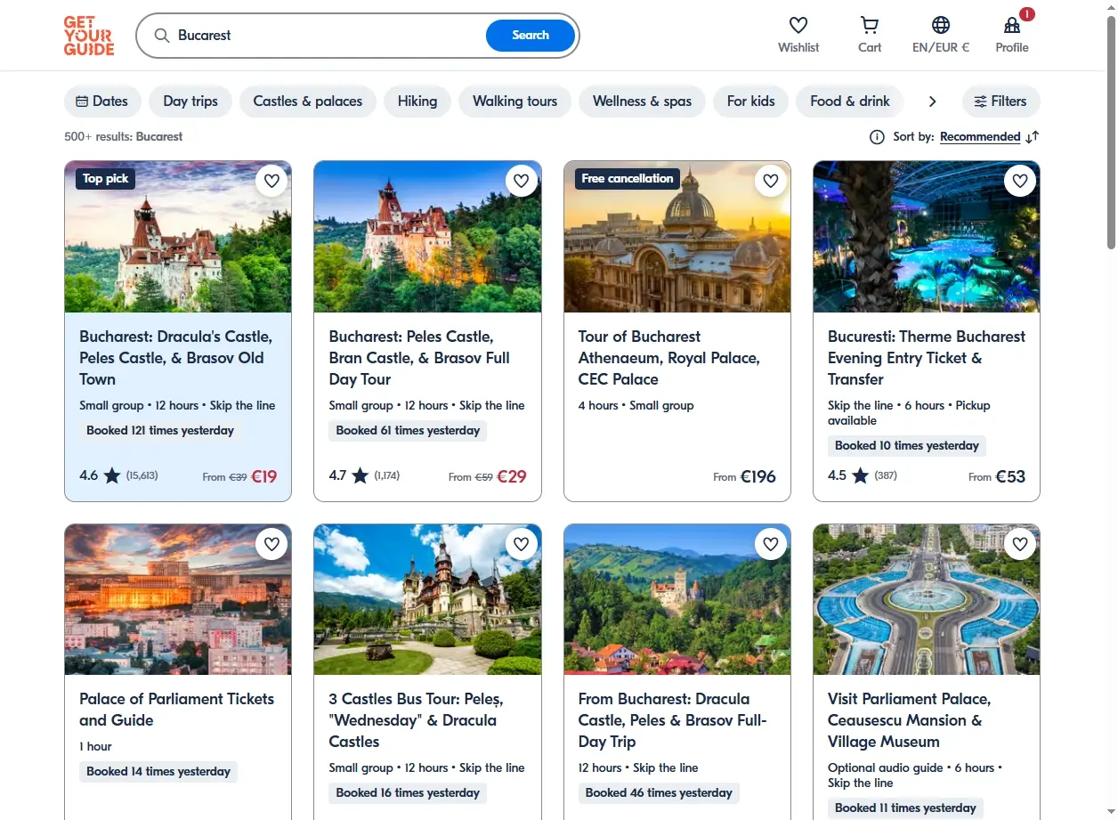 Tour ed Attività Bucarest GetYourGuide