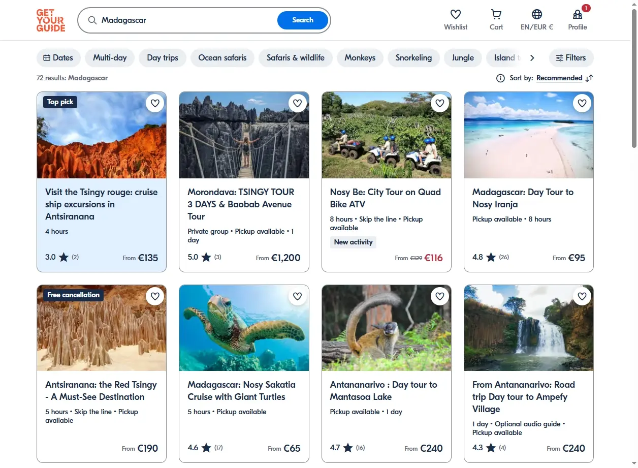 Attività e Escursioni Madagascar