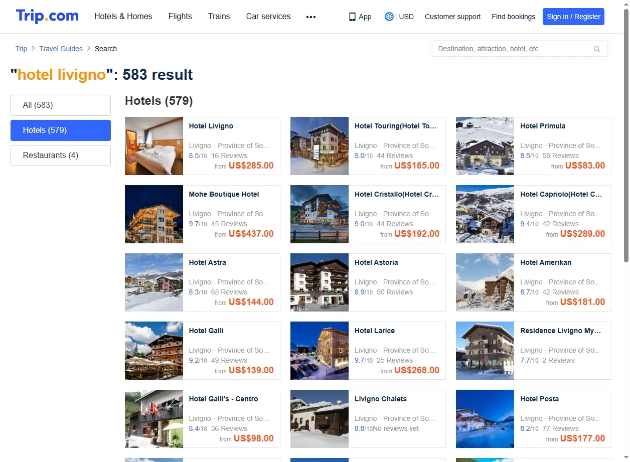Offerte speciali su hotel Livigno
