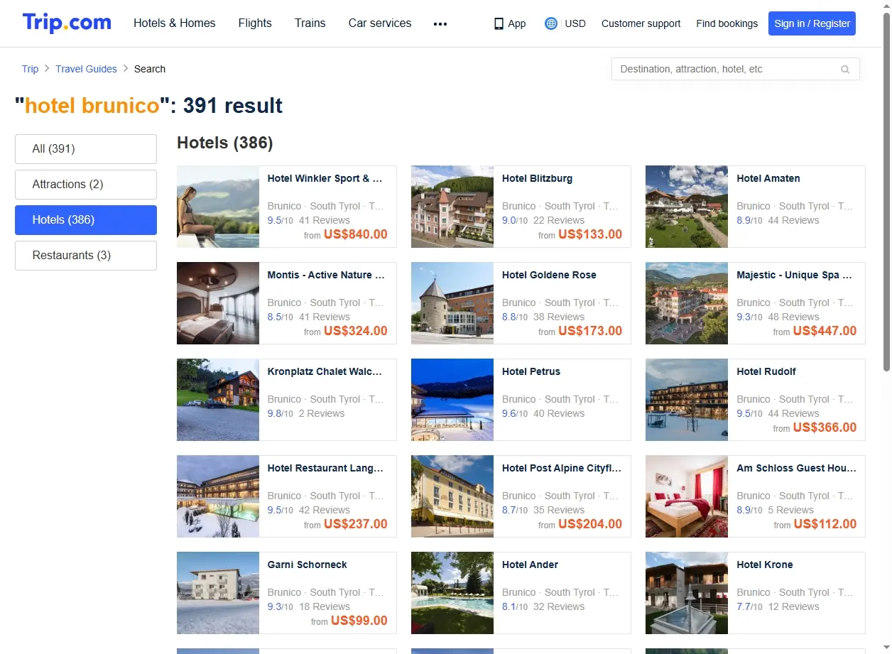 Offerte speciali hotel Brunico