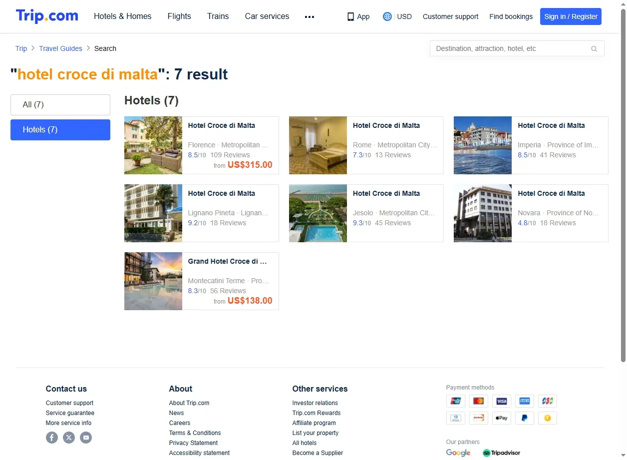 Offerte speciali per hotel