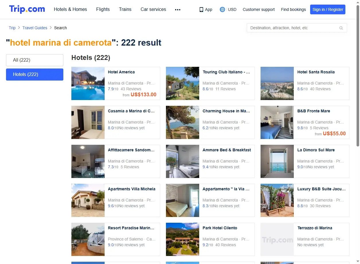 Offerte Speciali Hotel Marina di Camerota