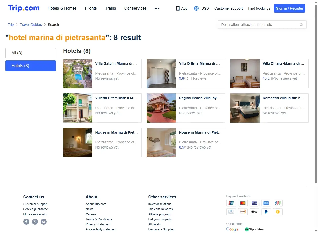 Offerte Speciali Hotel Marina di Pietrasanta