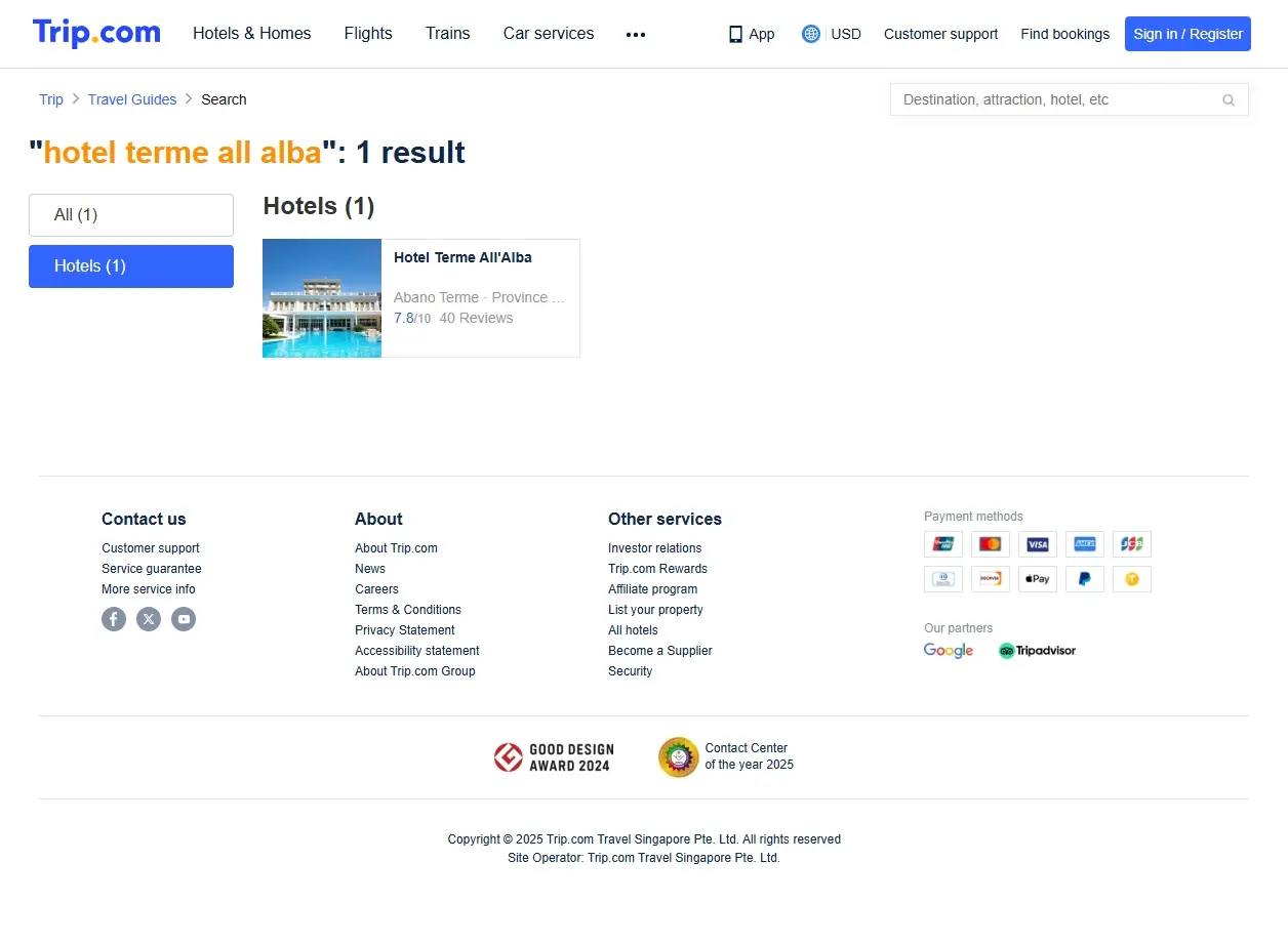 Offerte Speciali Hotel Terme All Alba