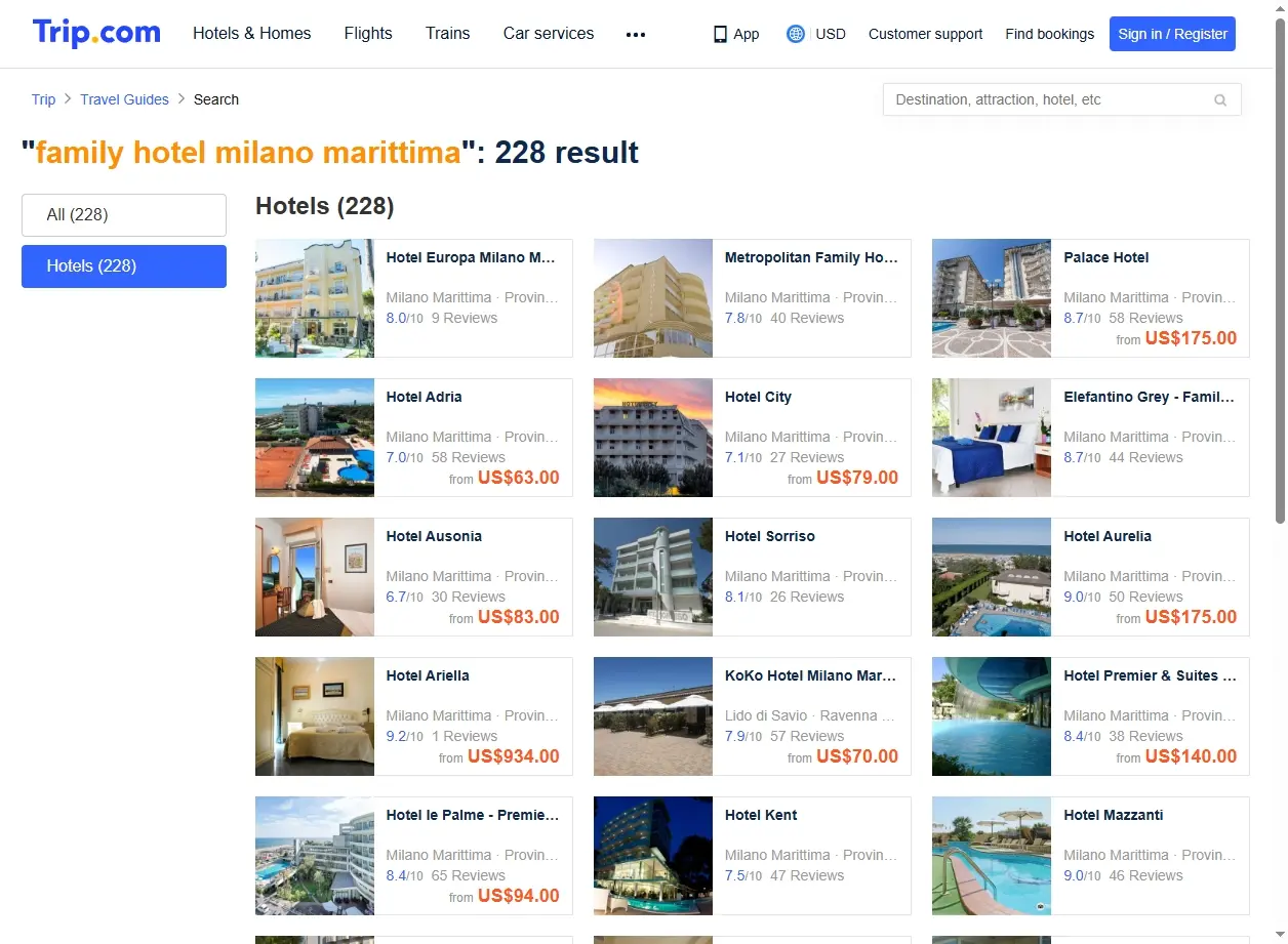 Offerte Speciali family hotel milano marittima