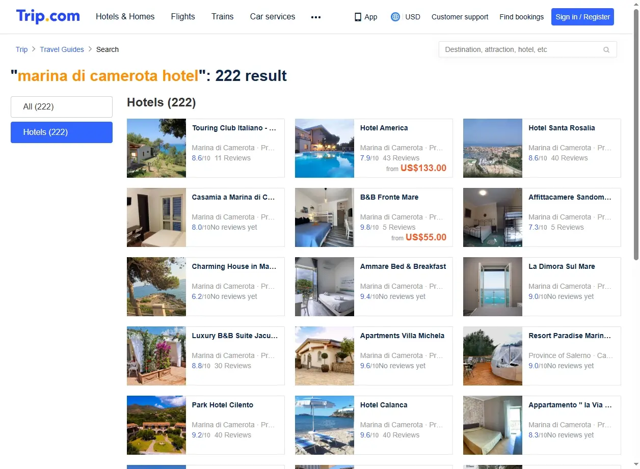 Offerte Speciali Hotel Marina di Camerota