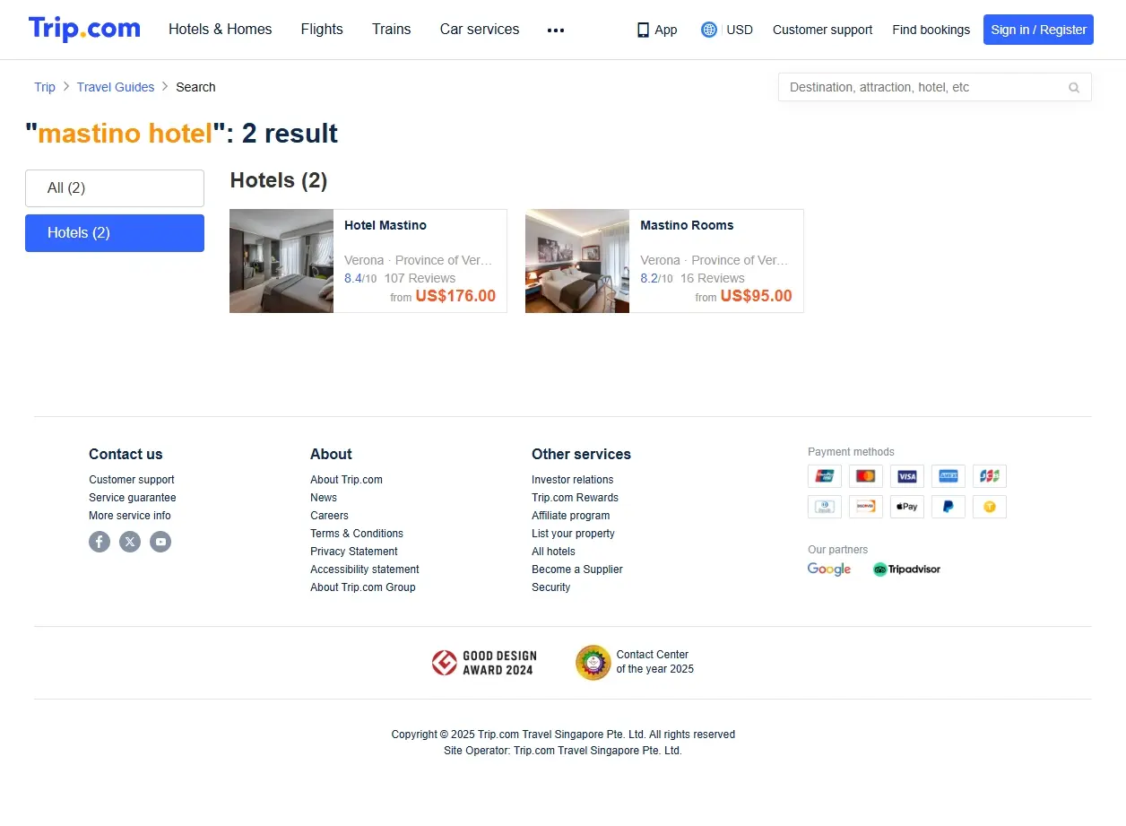 Offerte Speciali per Mastino Hotel e hotel simili a Verona
