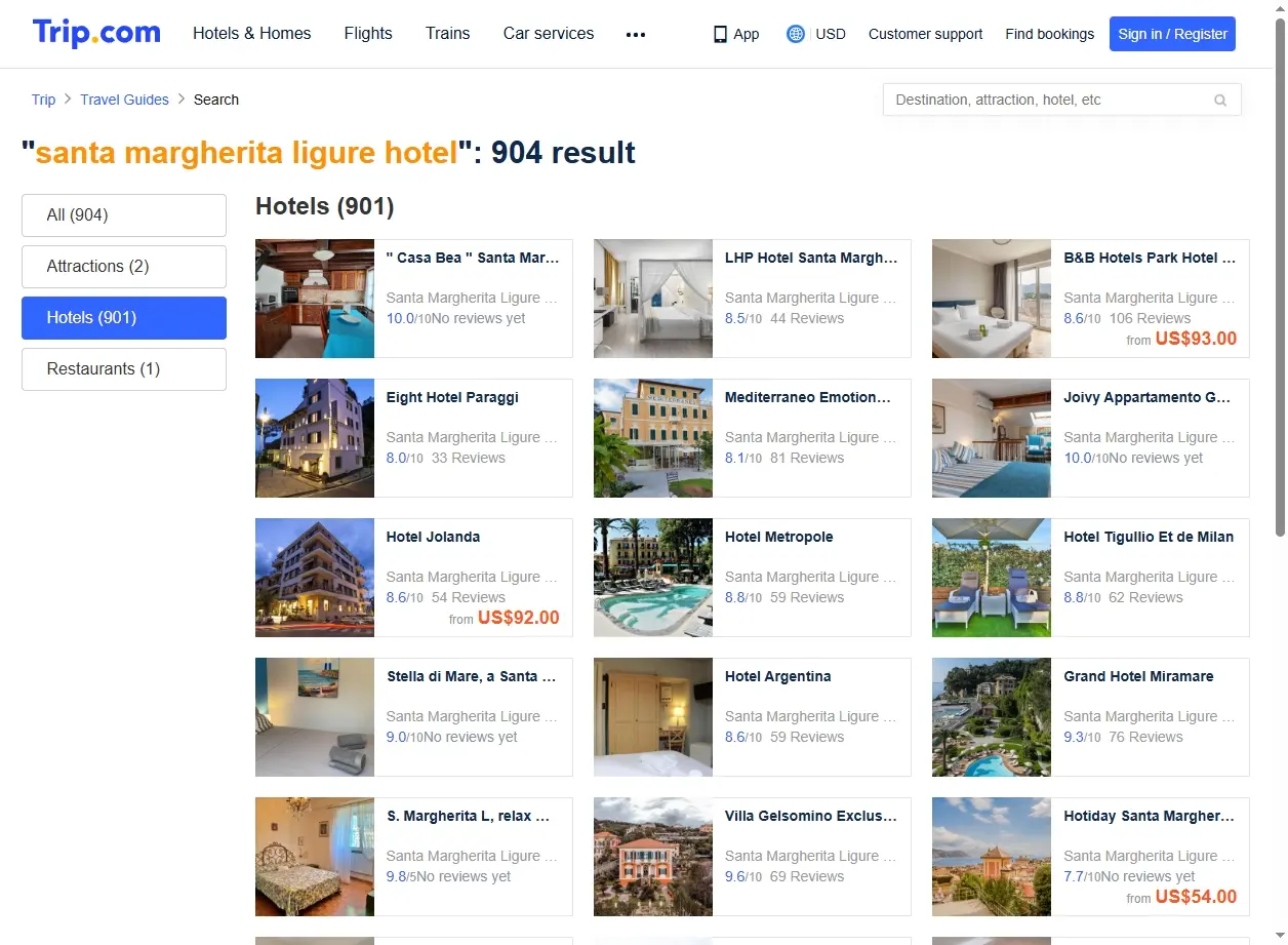 Offerte Speciali Santa Margherita Ligure Hotel