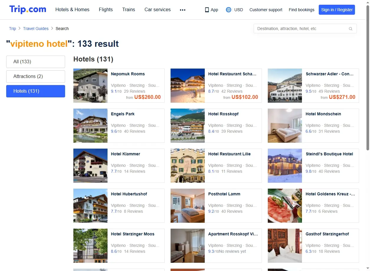Offerte Vipiteno Hotel e Soggiorni di Lusso