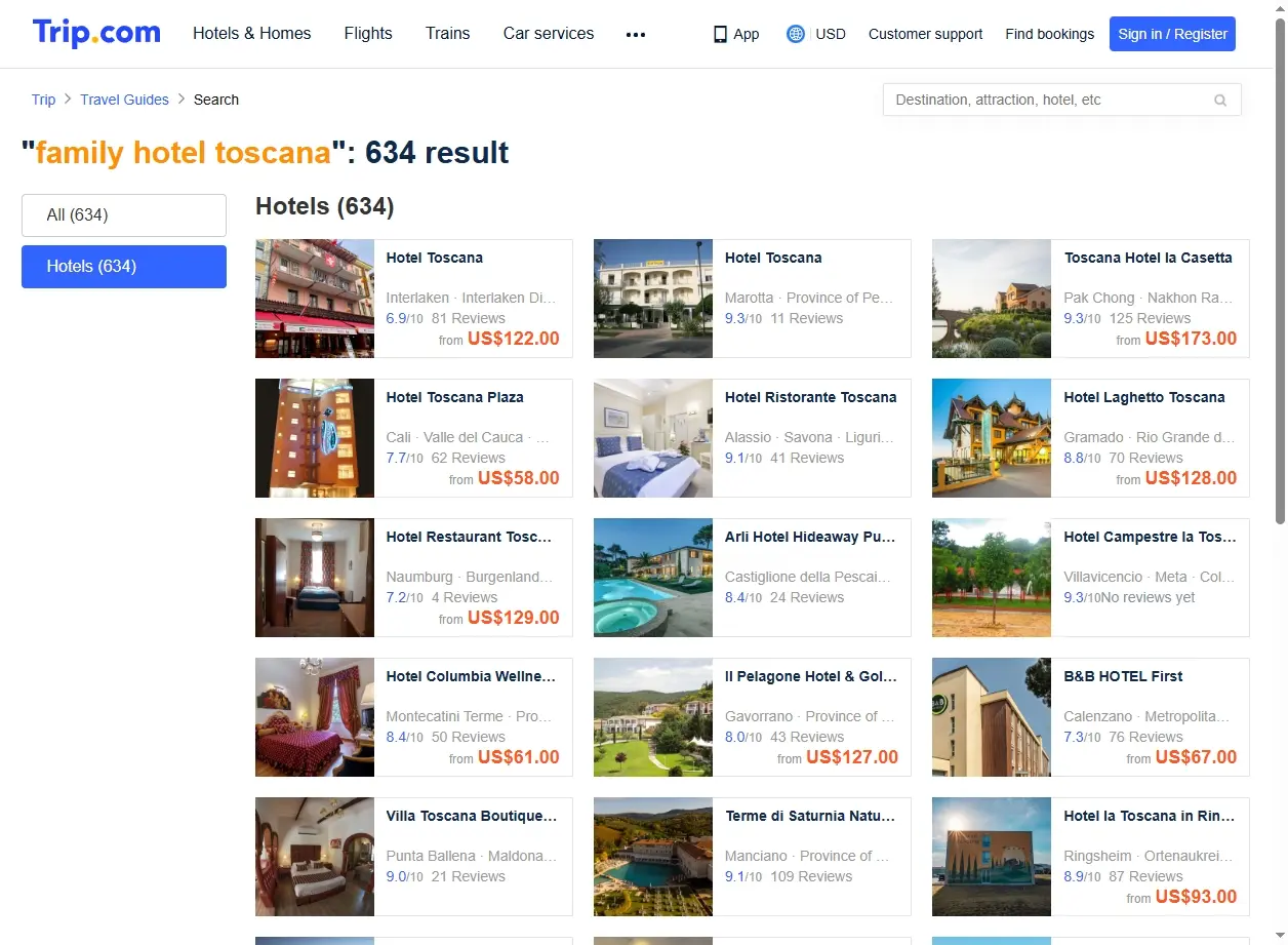 Offerte Speciali Family Hotel Toscana