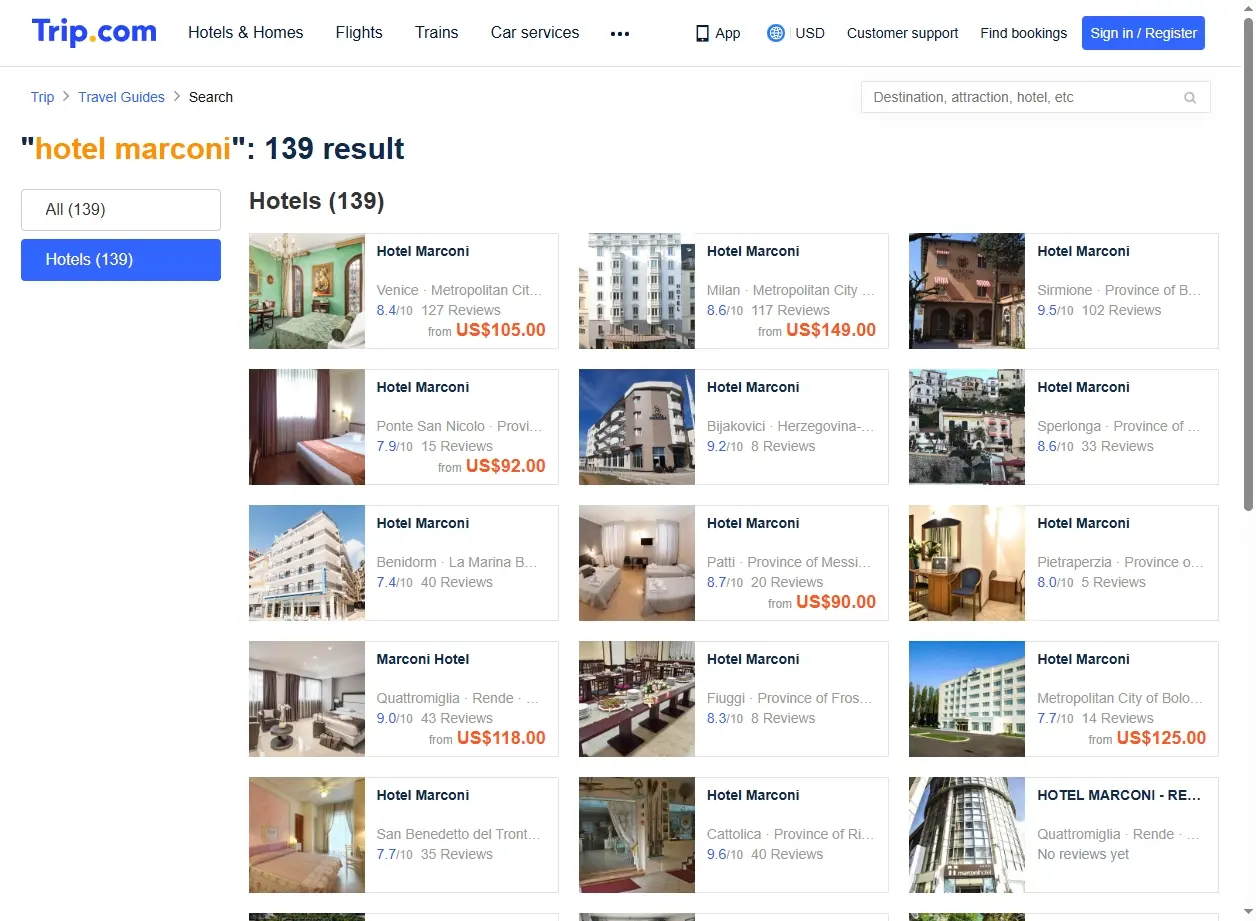 Offerte Speciali Hotel Marconi
