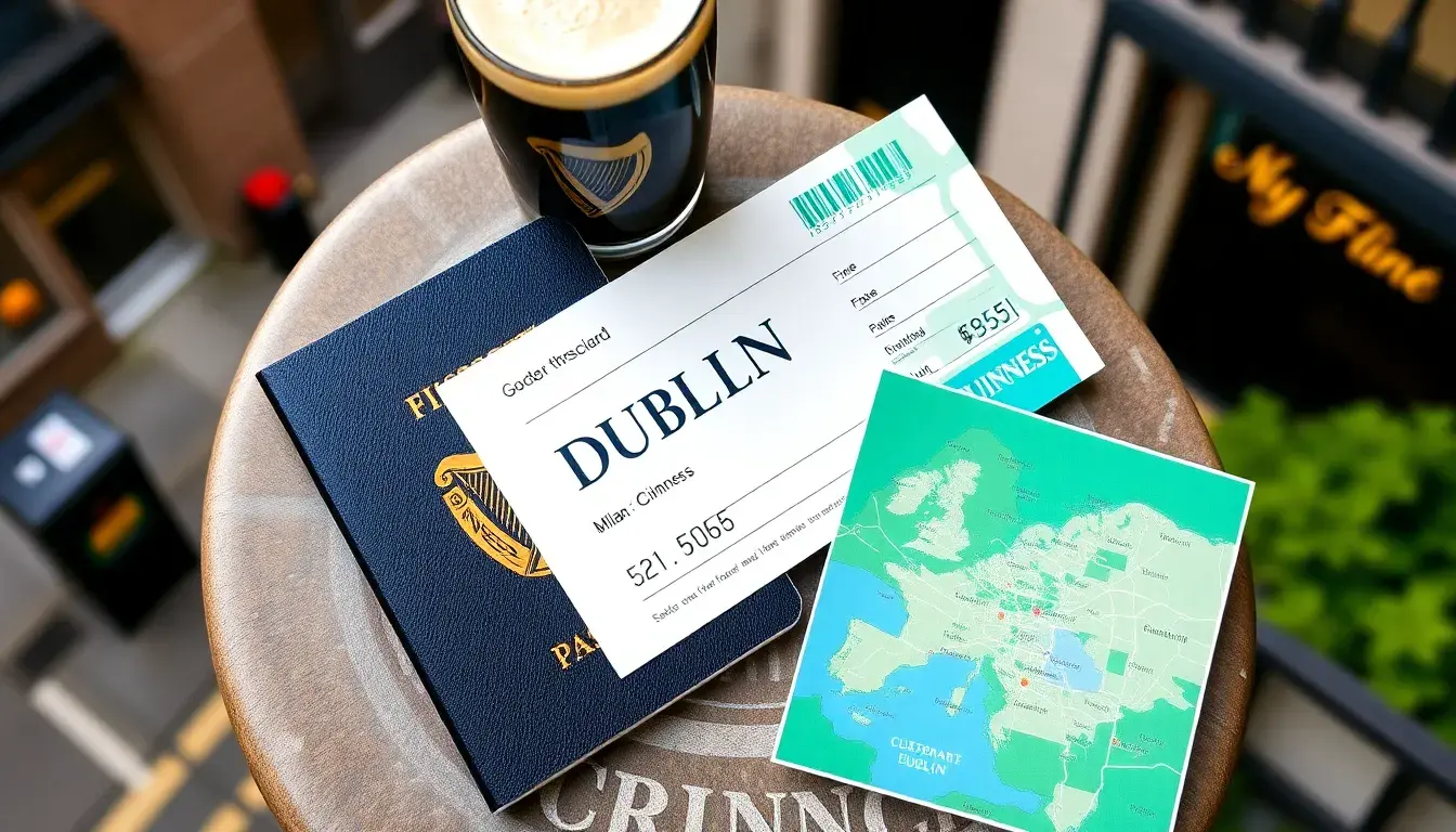 Voli da Milano per Dublino Economici: L'Irlanda Ti Aspetta (Senza Sfondare il Portafoglio!)