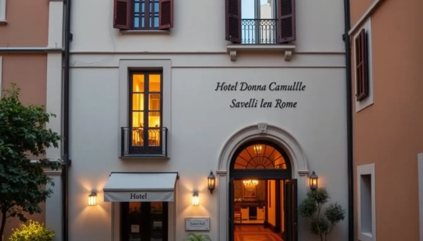 Hotel Donna Camilla Savelli: Il Lusso Segreto nel Cuore di Trastevere
